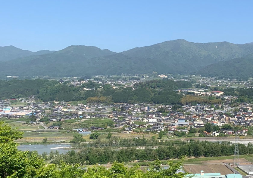 高森町 高台風景