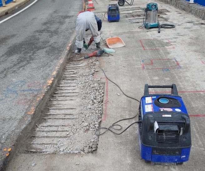 Y橋斫り工事 三島建設株式会社