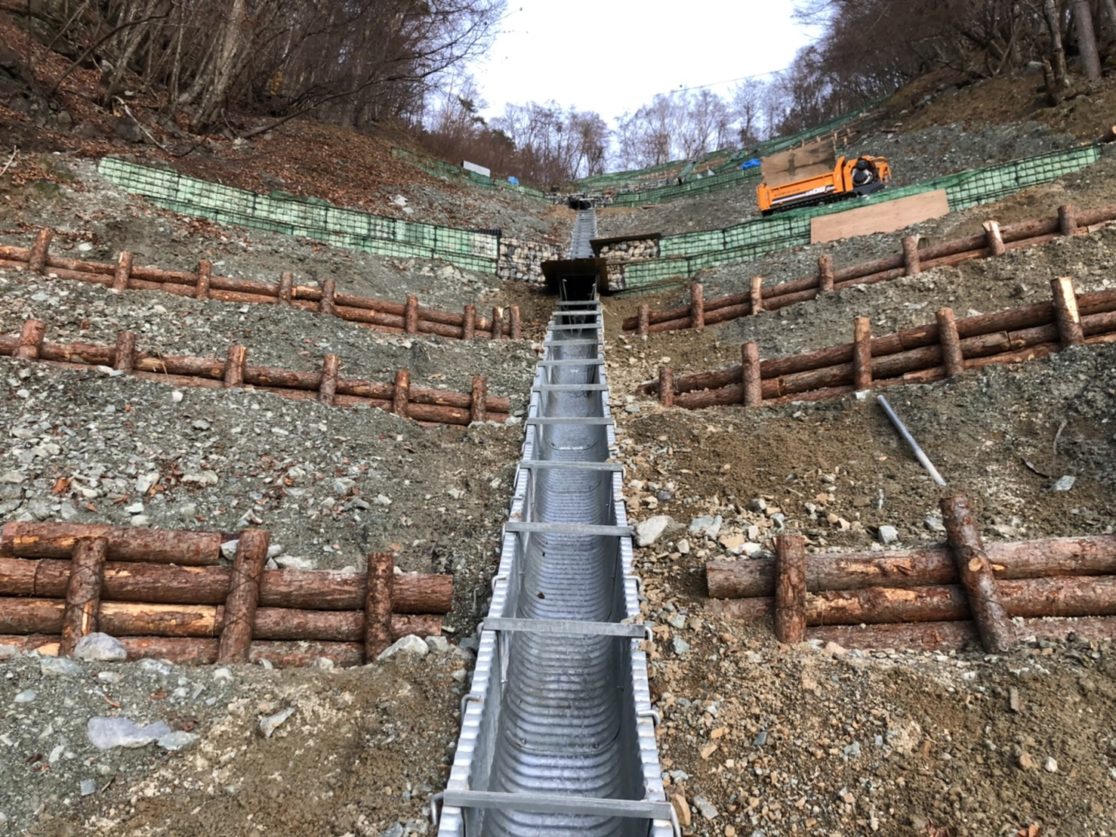 Ｏ村 治山工事 三島建設株式会社