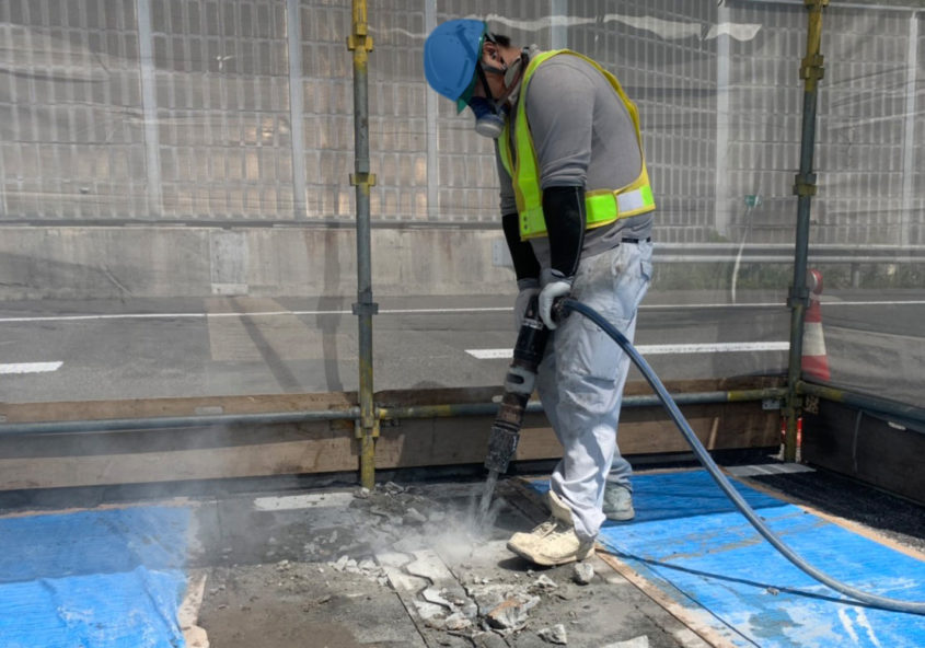 斫り工事 三島建設株式会社