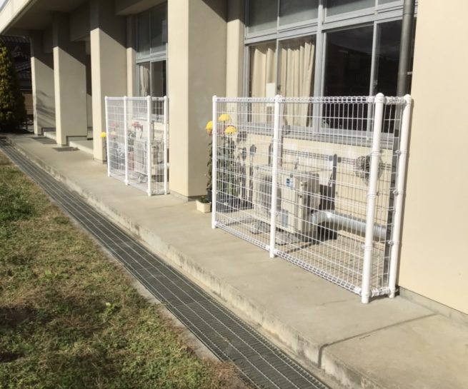 M学校 フェンス工事 三島建設株式会社