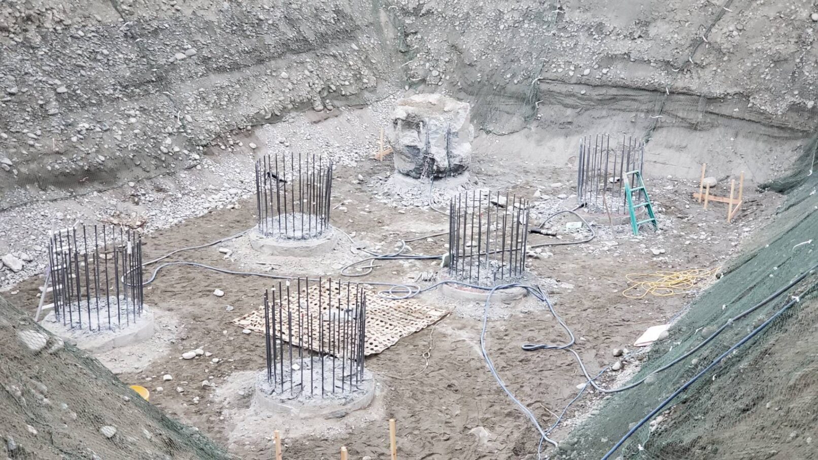 M橋 杭頭処理工事 三島建設株式会社