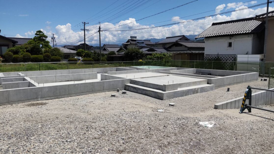 H邸 住宅基礎工事 三島建設株式会社