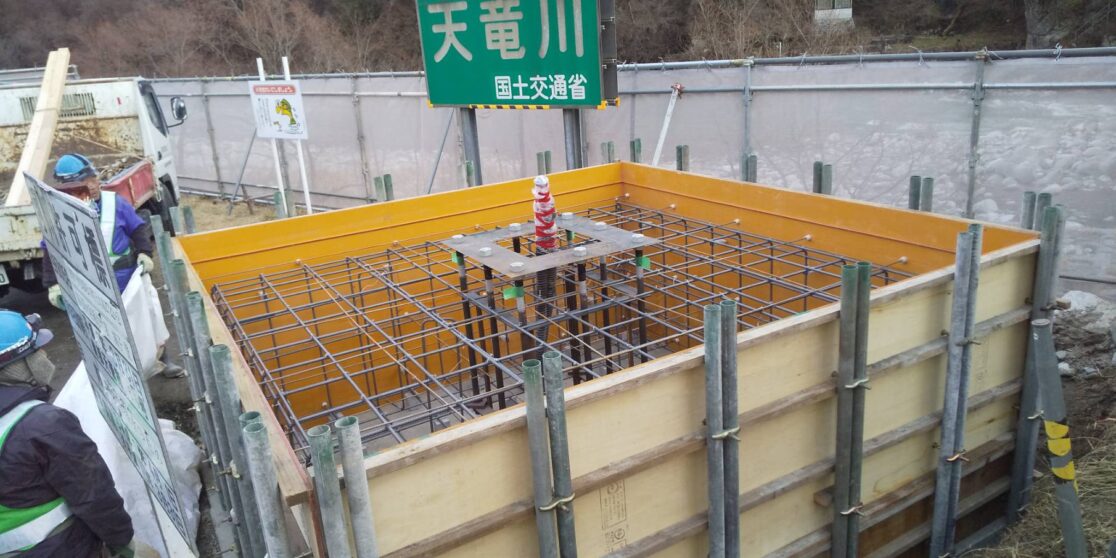M橋 土木工事 型枠工事 三島建設株式会社