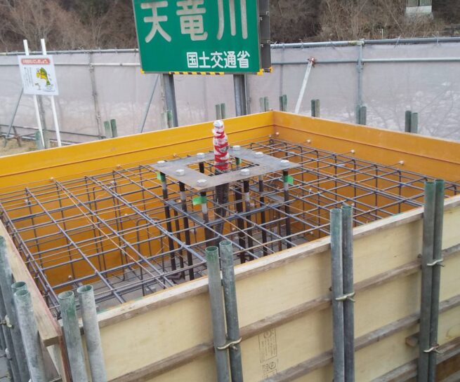 M橋 土木工事 型枠工事 三島建設株式会社