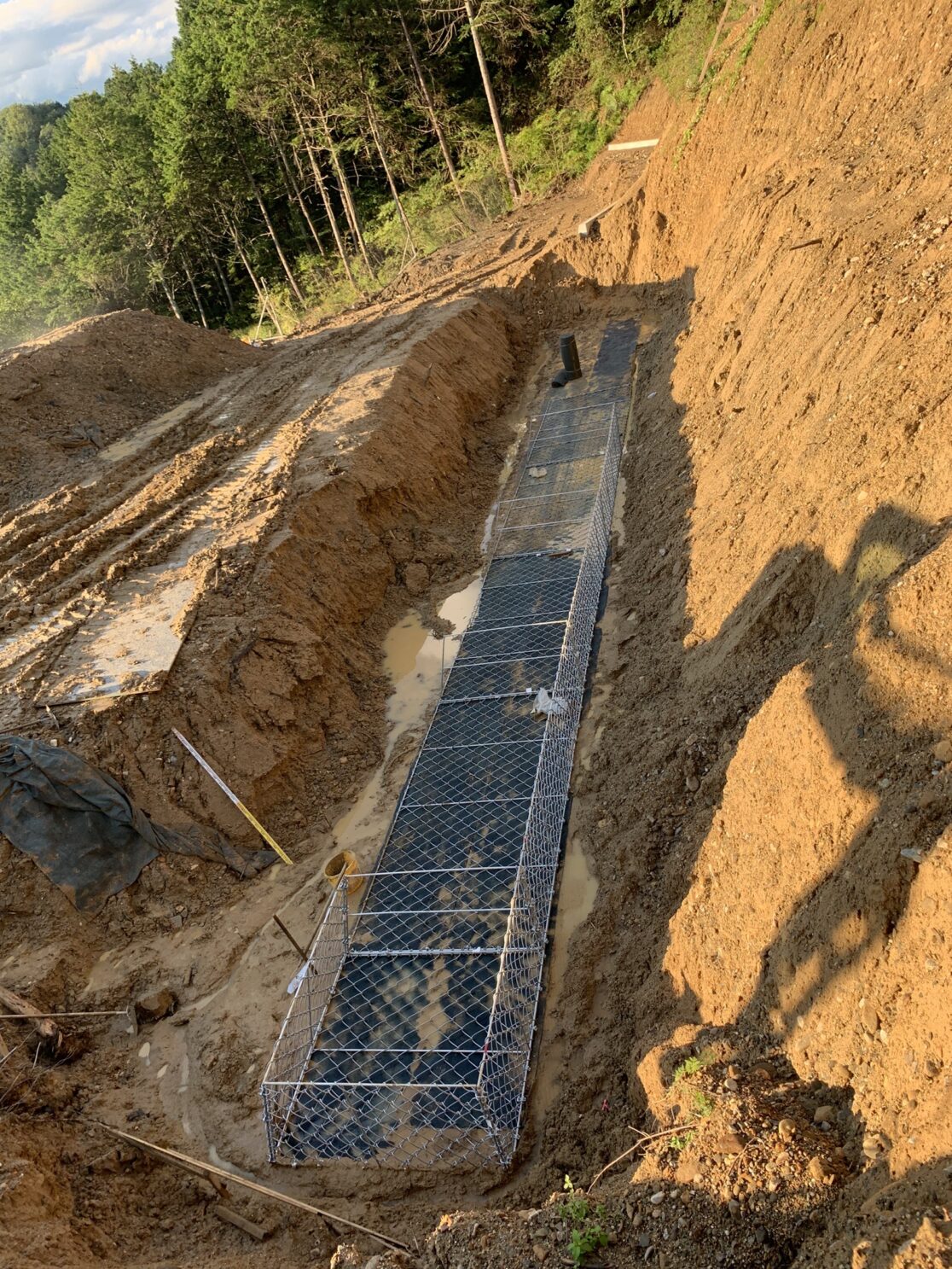 T村 土木工事 作業 三島建設株式会社