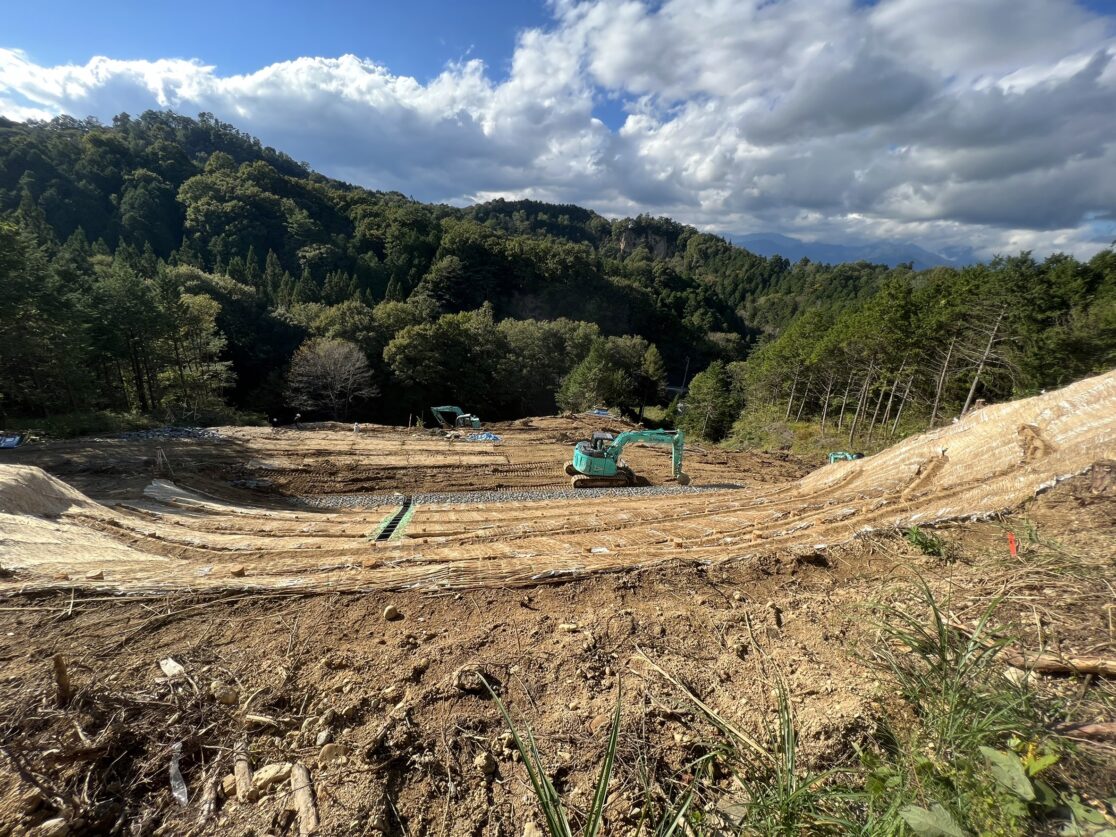 T村 土木工事 道つくり 三島建設株式会社