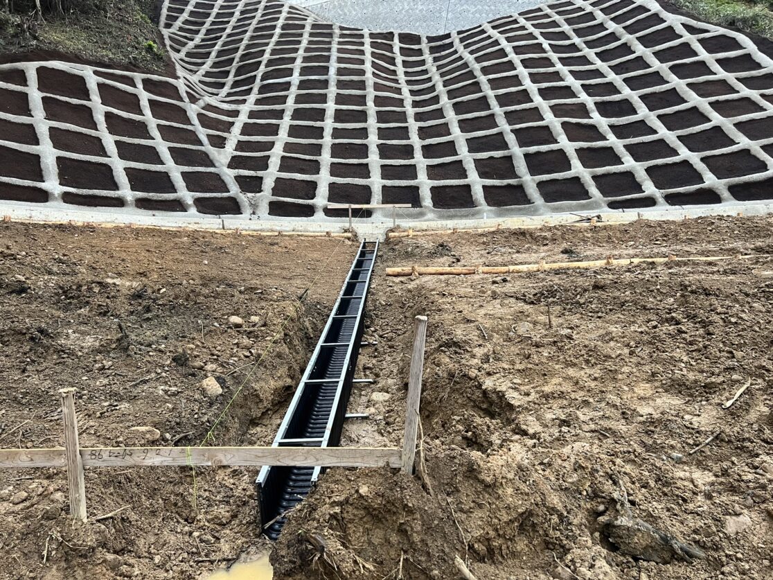 T村 土木工事 道つくり 三島建設株式会社