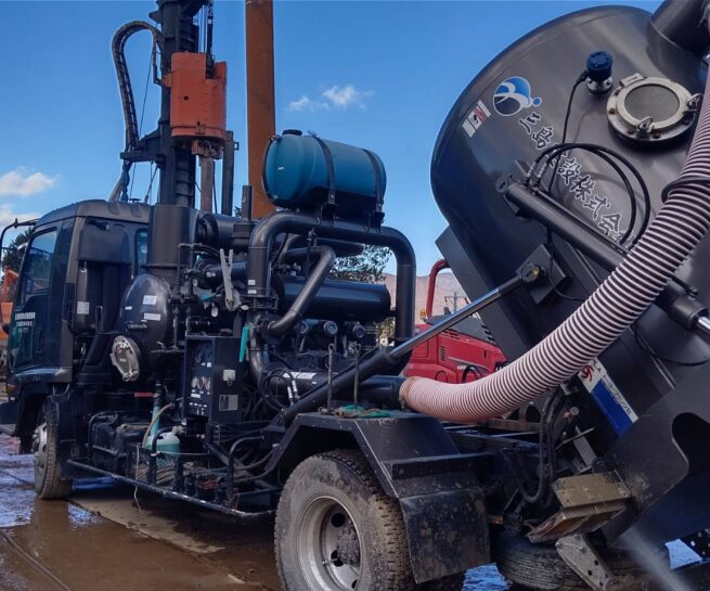 S市 土木工事 吸引作業 三島建設株式会社